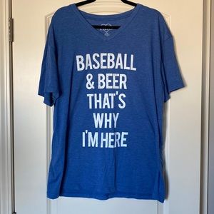 Fun Summer Baseball Tee